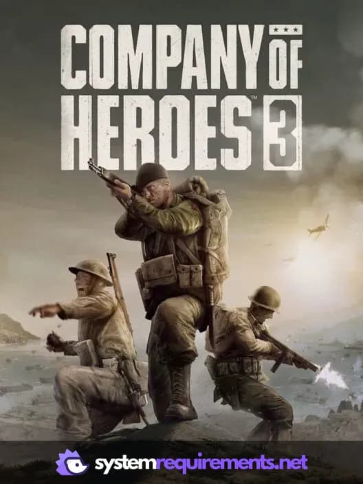 Company of Heroes 3 PC game cover art