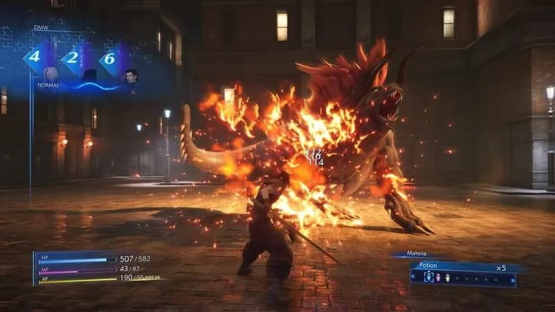 CRISIS CORE –FINAL FANTASY VII– REUNION gameplay screenshot 1