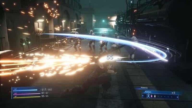 CRISIS CORE –FINAL FANTASY VII– REUNION gameplay screenshot 3