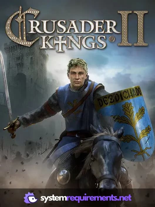 Crusader Kings II PC game cover art
