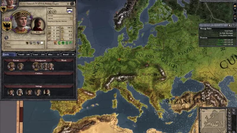 Crusader Kings II gameplay screenshot 1