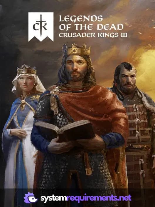 Crusader Kings III: Legends of the Dead PC game cover art