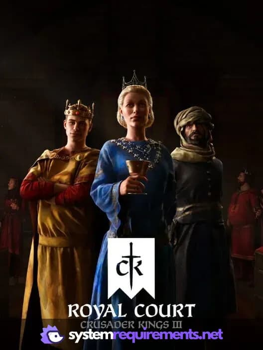 Crusader Kings III: Royal Court PC game cover art