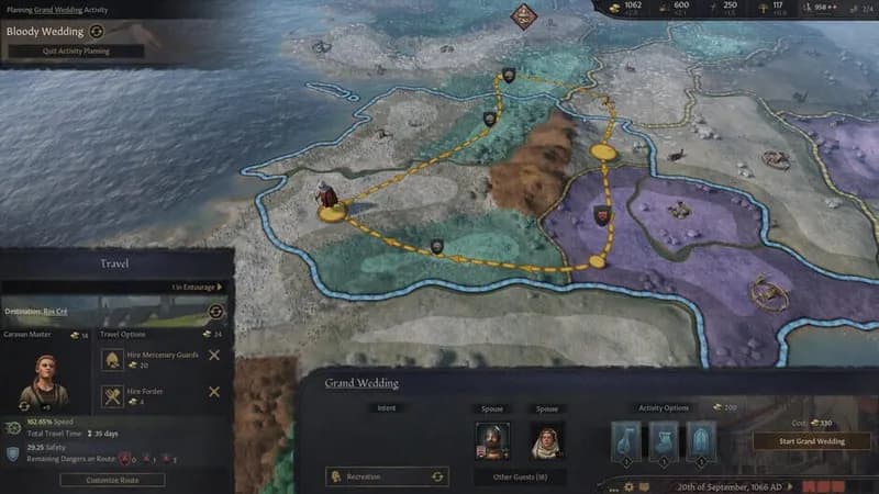 Crusader Kings III: Tours & Tournaments gameplay screenshot 1
