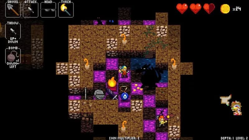 Crypt of the NecroDancer gameplay screenshot 4
