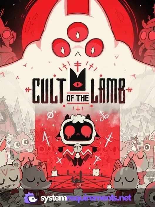 Cult of the Lamb PC game cover art