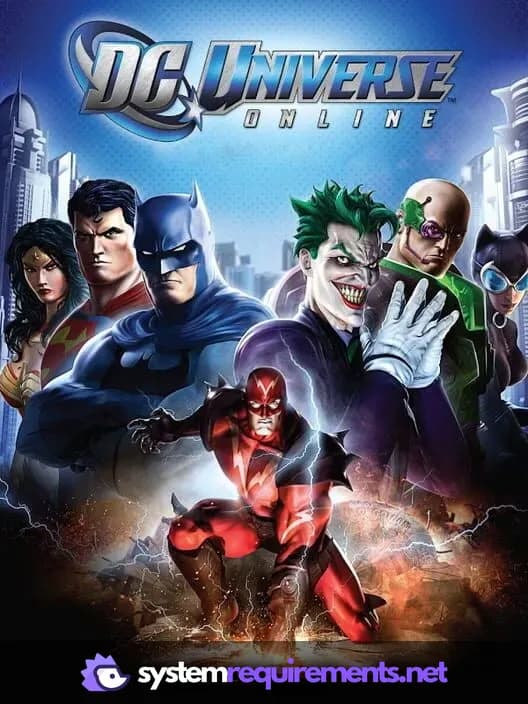 DC Universe Online PC game cover art