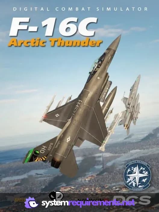 DCS: F-16C cover art - view system requirements