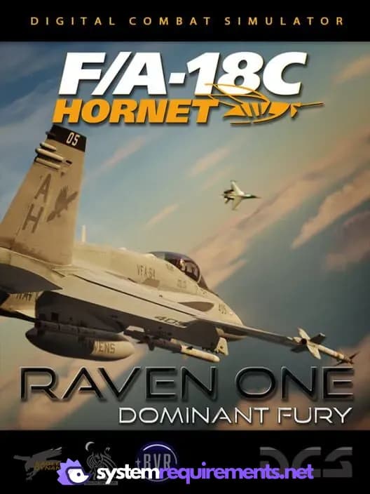 DCS: F/A-18C cover art - view system requirements