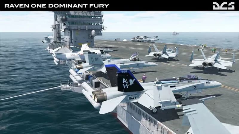DCS: F/A-18C gameplay screenshot 1