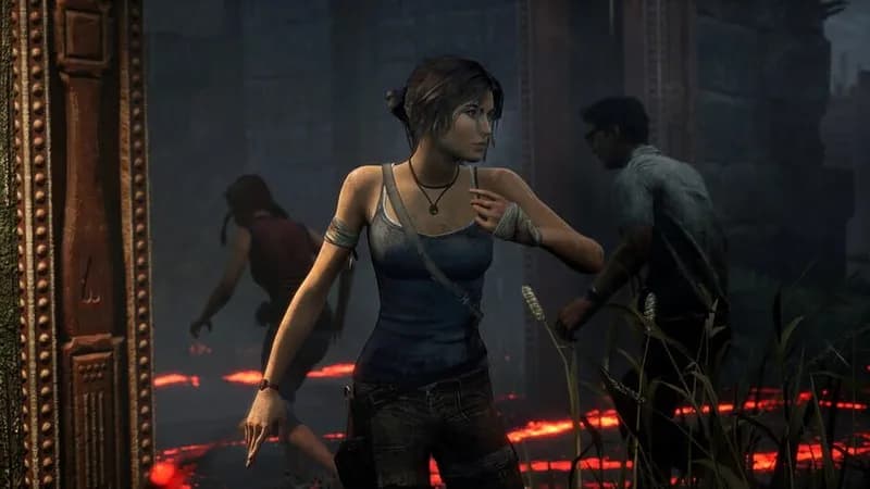 Dead by Daylight - Tomb Raider Chapter gameplay screenshot 4