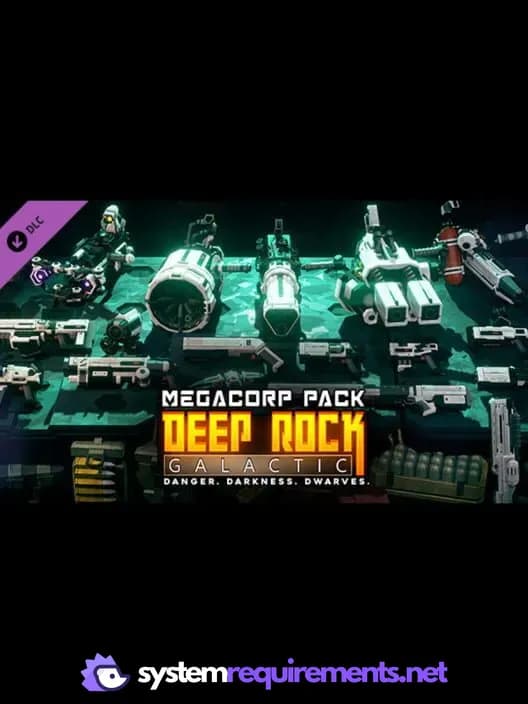 Deep Rock Galactic - MegaCorp Pack cover art - view system requirements