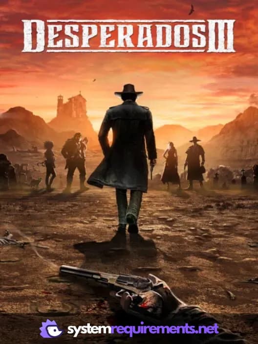 Desperados III cover art - view system requirements