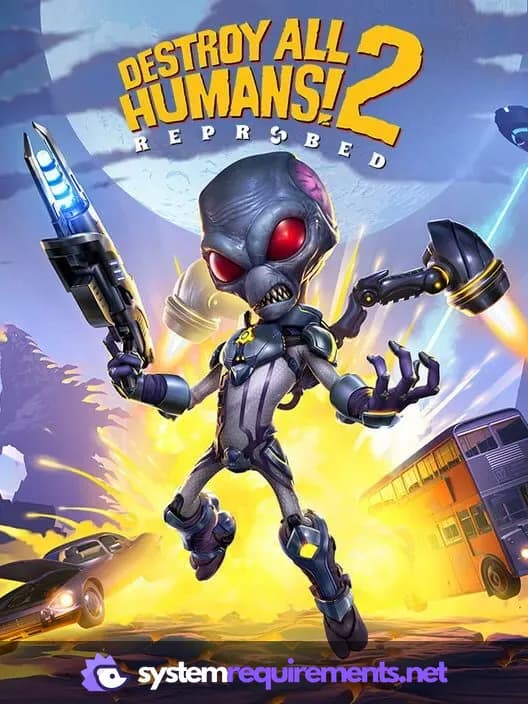 Destroy All Humans! 2 - Reprobed cover art - view system requirements