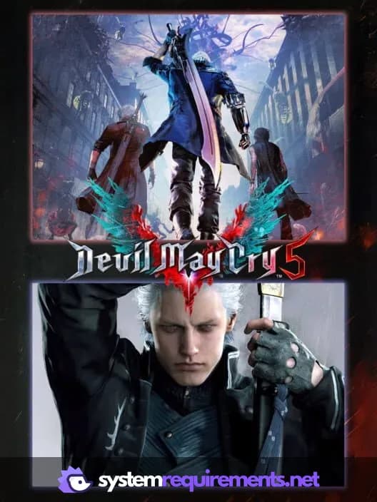 Devil May Cry 5 PC game cover art
