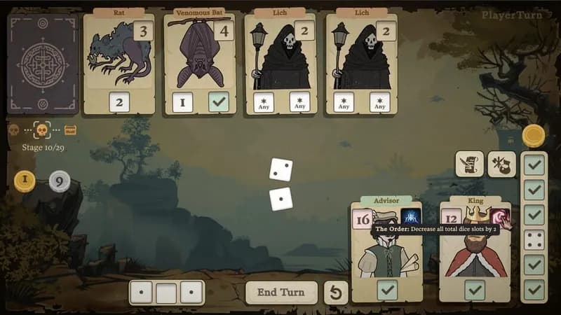 Dice & Fold gameplay screenshot 1