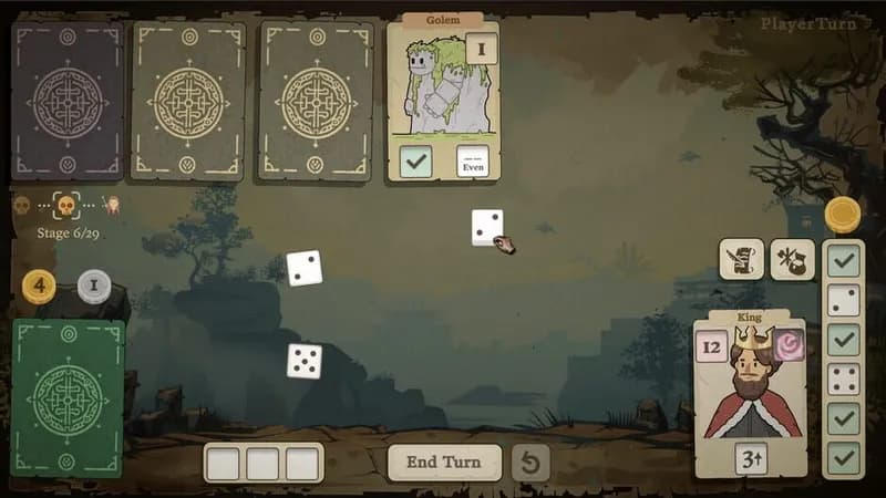 Dice & Fold gameplay screenshot 2