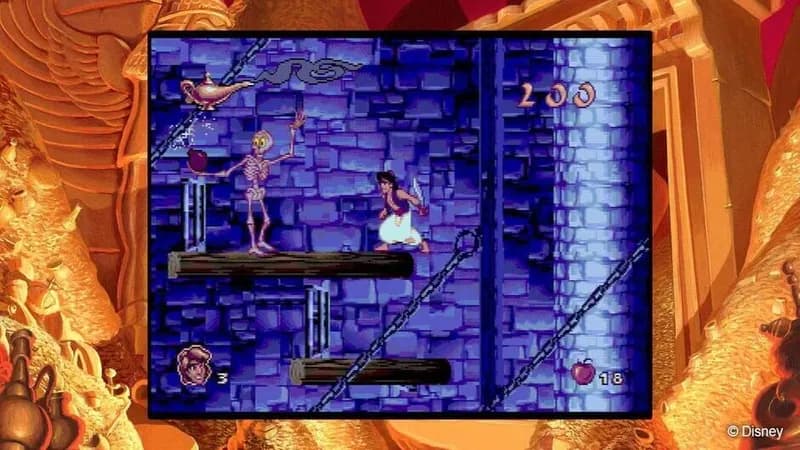Disney Classic Games: Aladdin and The Lion King gameplay screenshot 2