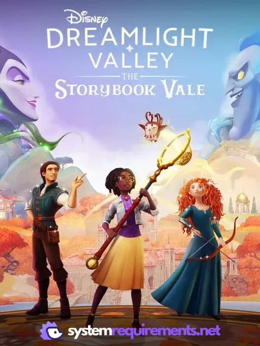 Disney Dreamlight Valley: The Storybook Vale PC game cover art