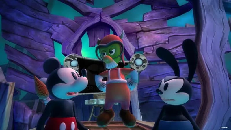 Disney Epic Mickey 2: The Power of Two gameplay screenshot 3