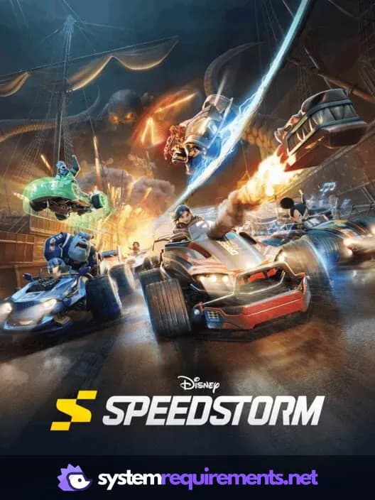 Disney Speedstorm PC game cover art