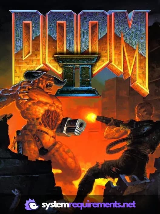 DOOM + DOOM II PC game cover art