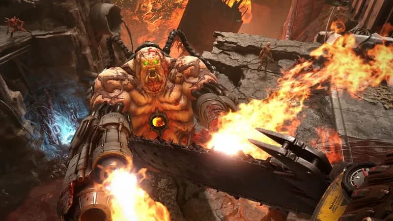 DOOM Eternal gameplay screenshot 2