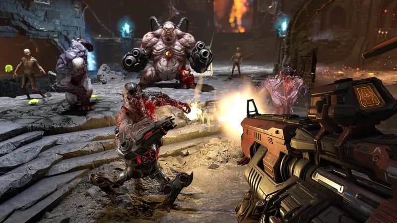 DOOM Eternal gameplay screenshot 4