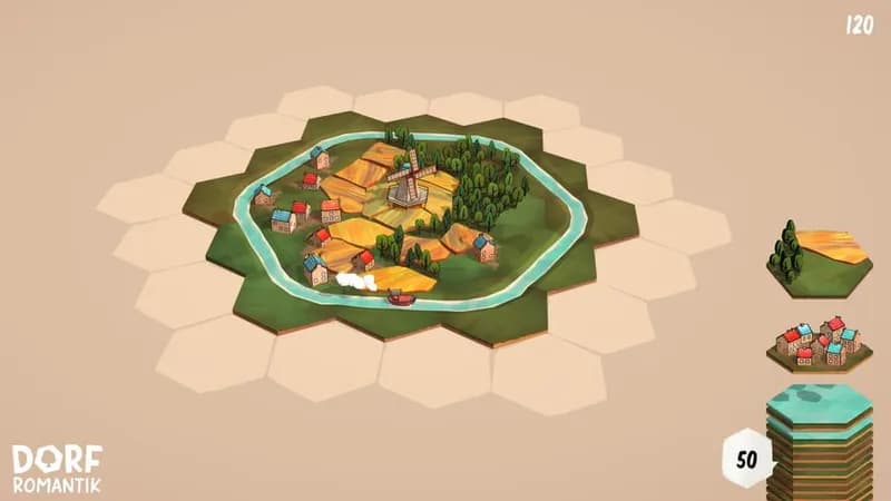 Dorfromantik gameplay screenshot 4