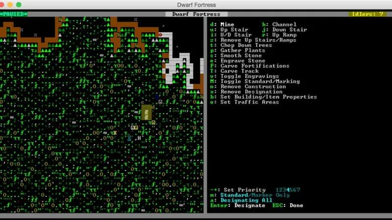Dwarf Fortress gameplay screenshot 3