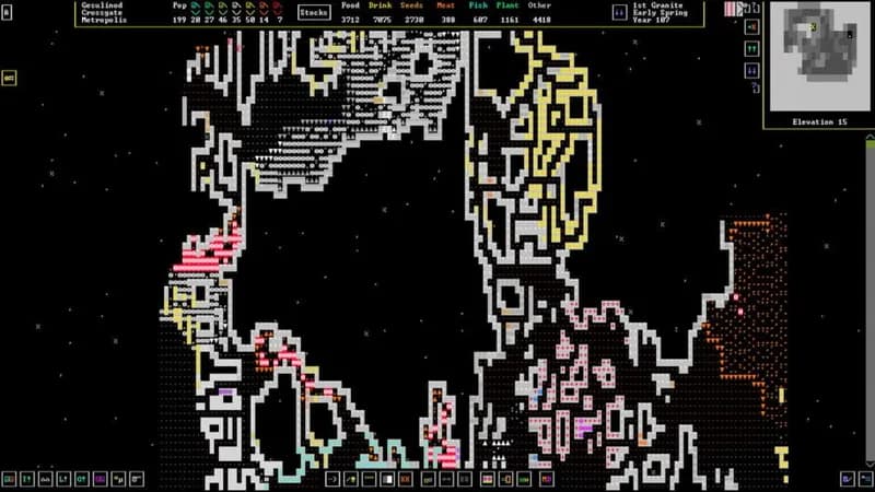 Dwarf Fortress gameplay screenshot 4