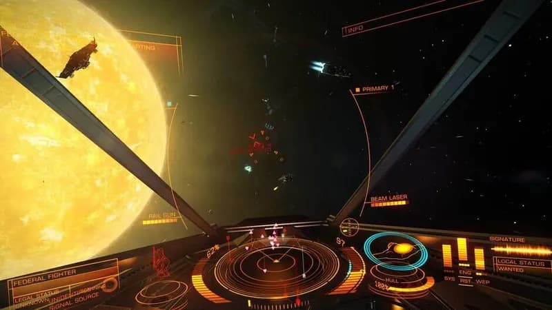 Elite Dangerous gameplay screenshot 3