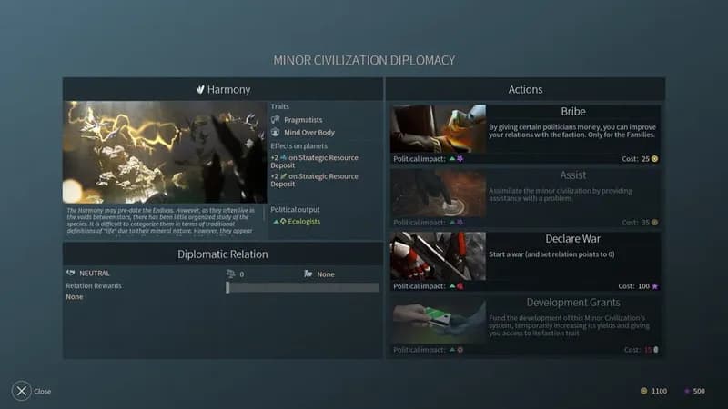 ENDLESS Space 2 gameplay screenshot 4