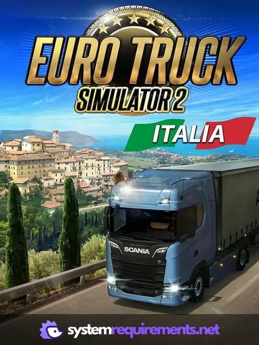 Euro Truck Simulator 2 - Italia PC game cover art