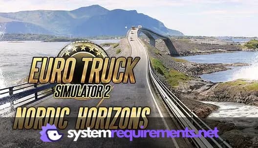 Euro Truck Simulator 2 - Nordic Horizons PC game cover art