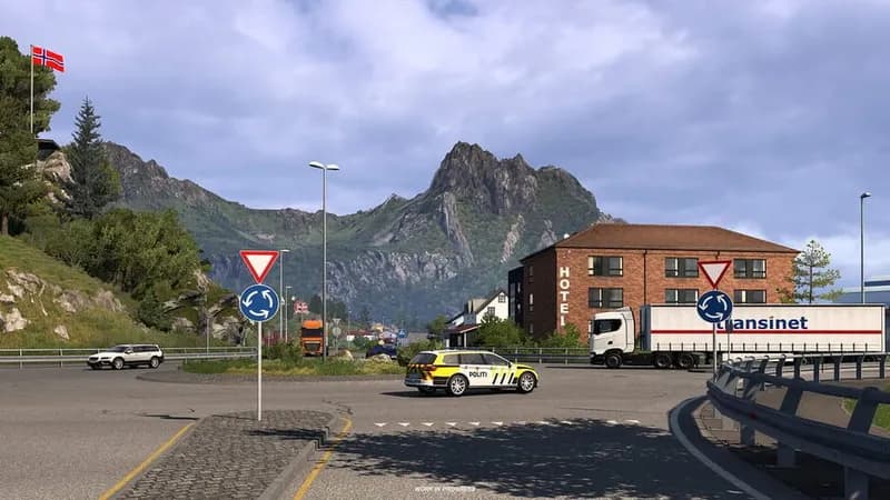 Euro Truck Simulator 2 - Nordic Horizons gameplay screenshot 2