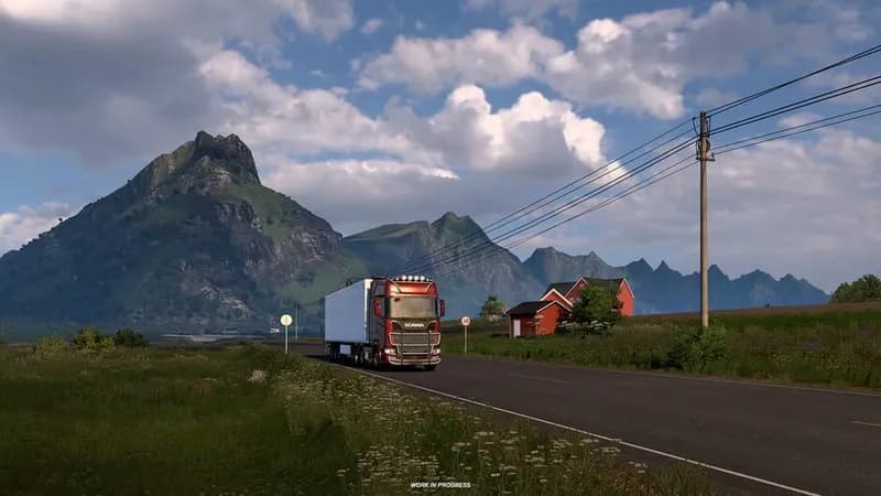 Euro Truck Simulator 2 - Nordic Horizons gameplay screenshot 3