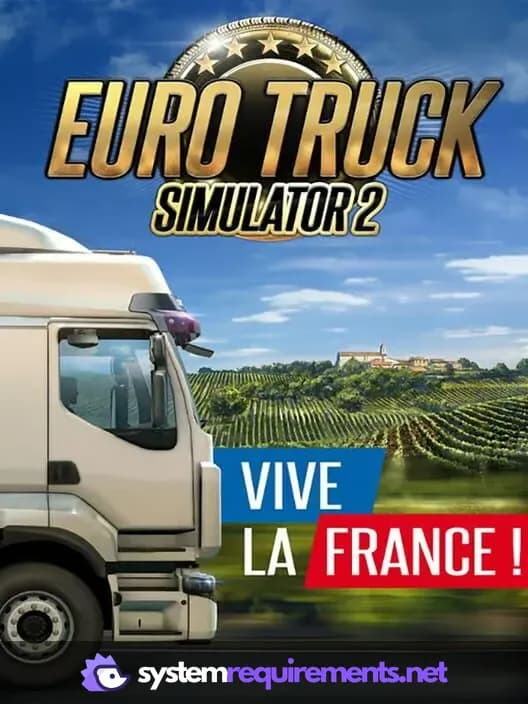 Euro Truck Simulator 2 - Vive la France ! PC game cover art