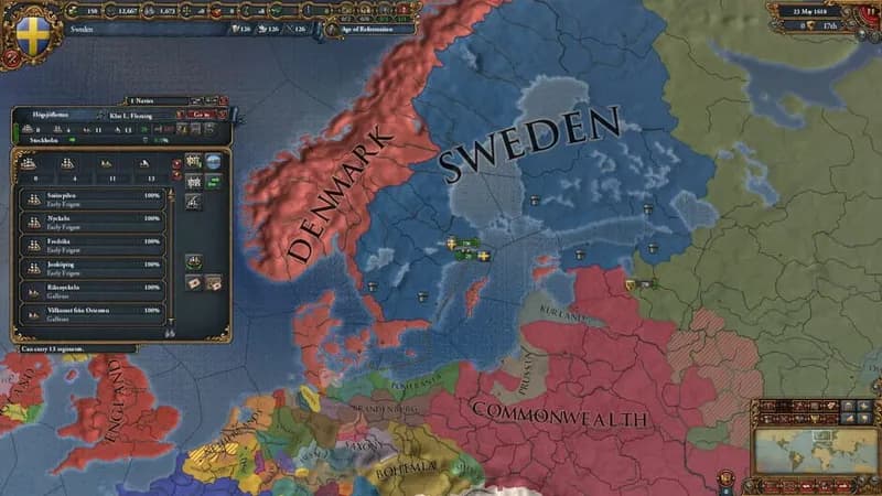 Europa Universalis IV gameplay screenshot 3