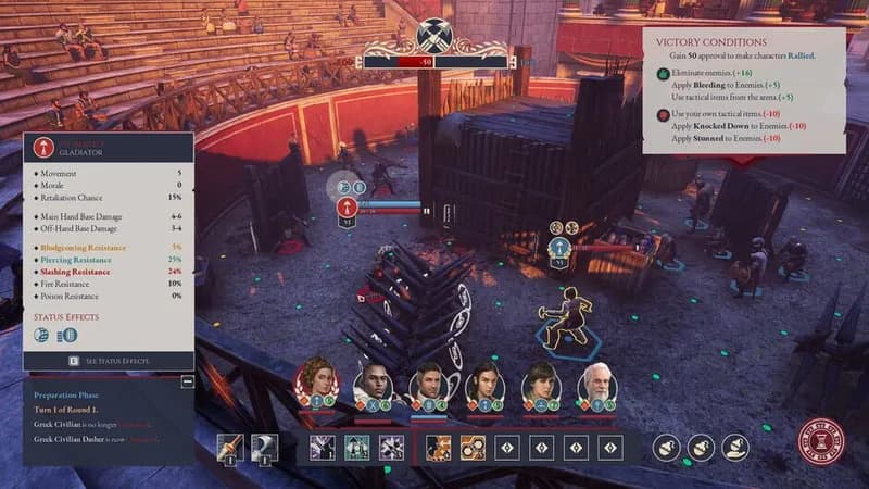 Expeditions: Rome - Death or Glory gameplay screenshot 2