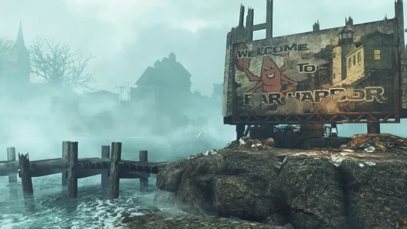 Fallout 4 Far Harbor gameplay screenshot 2