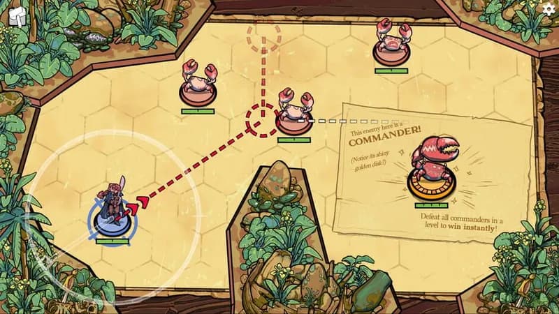 Flick Shot Rogues gameplay screenshot 1