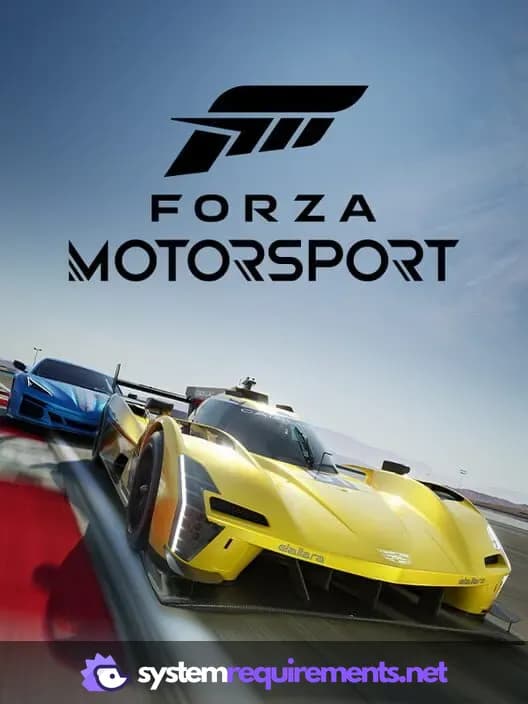 Forza Motorsport cover art - view system requirements