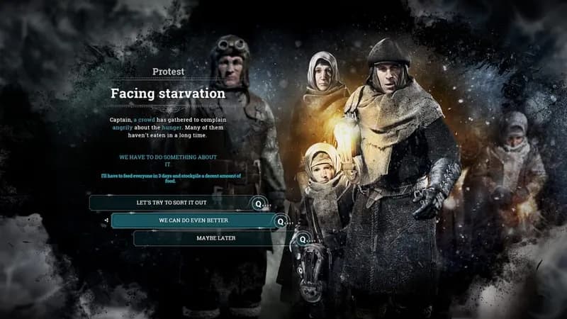 Frostpunk gameplay screenshot 1