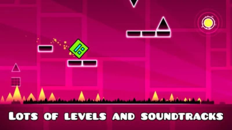 Geometry Dash gameplay screenshot 1