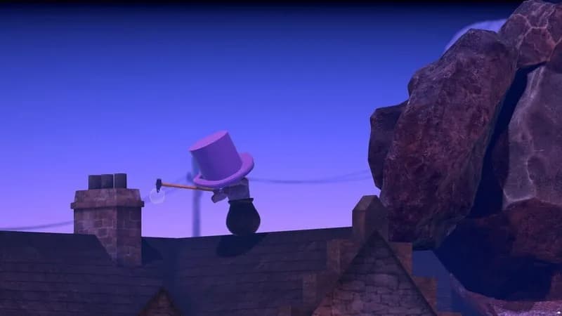 Getting Over It with Bennett Foddy gameplay screenshot 4