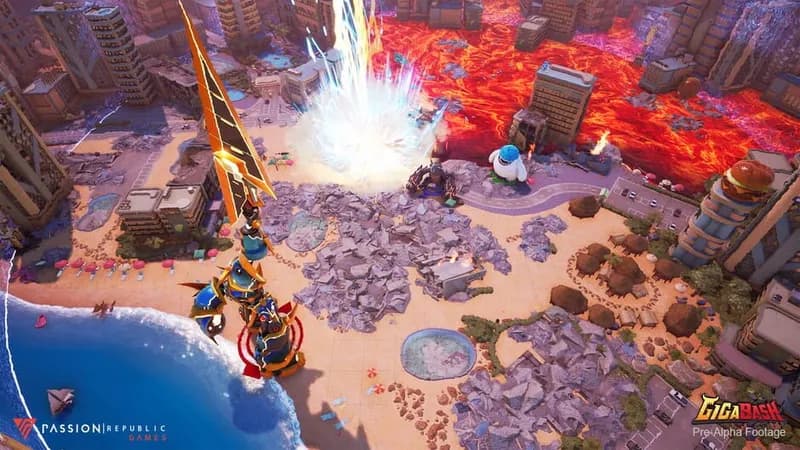 GigaBash gameplay screenshot 3