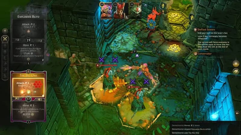 Gloomhaven - Jaws of the Lion gameplay screenshot 1