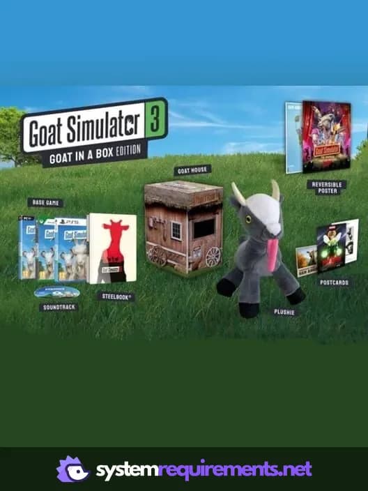 Goat Simulator 3 cover art - view system requirements