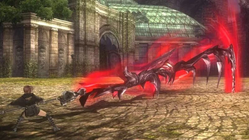 GOD EATER 2 Rage Burst gameplay screenshot 1